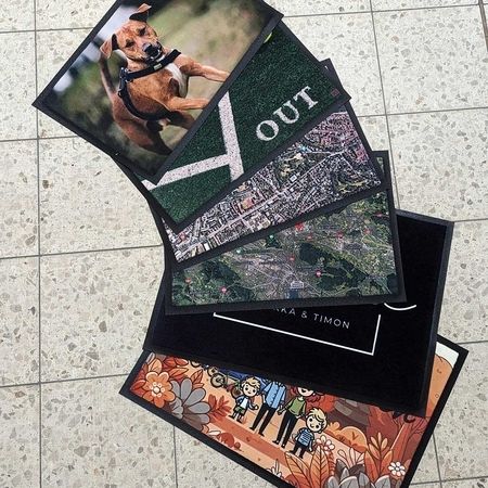 Bedruckte Teppiche und Schmutzfangmatten aus Fulda