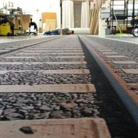 Fotorealistischer Teppichdruck