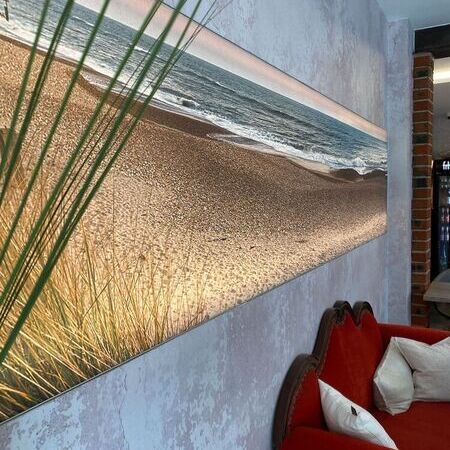 LED-Leuchtkasten und Wandbefestigung Bedruckte Leinwände im Alu- und Leuchtrahmen aus Fulda